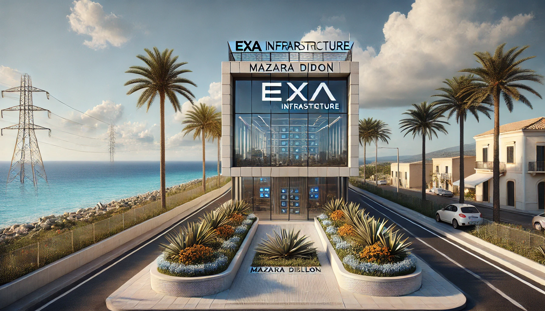 Mazara Didon Data Centers Exa Infrastructure - Центр обработки данных EXA Mazara Didon расположен на Via Abetone, MazaradelVallo, 91026, Сицилия, Италия, и управляется EXA Infrastructure, ведущим поставщиком цифровой инфраструктуры, соединяющим Ев