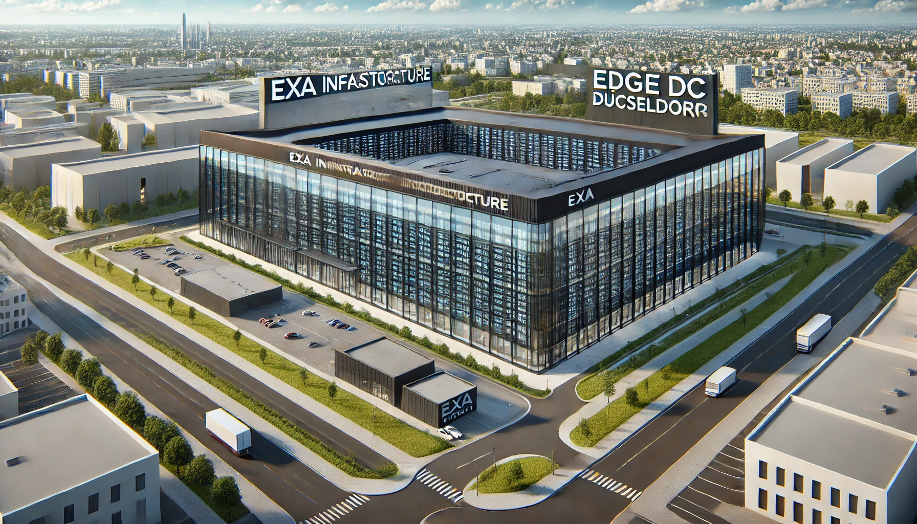 Edge DC Dusseldorf Data Centers Exa Infrastructure - EXA Edge DC Düsseldorf расположен по адресу 91 Vogelsanger Weg, 40470 Дюссельдорф, Германия, и управляется EXA Infrastructure, ведущим мировым поставщиком цифровой инфраструктуры, предлагающим колокей