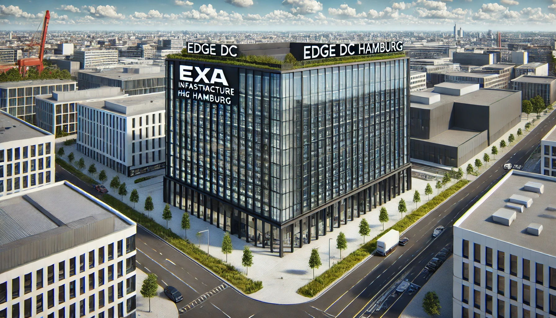 Edge DC Hamburg Data Centers Exa Infrastructure - EXA Edge DC Hamburg расположен по адресу 377 Wendenstraße, Гамбург, Германия, 20537, и управляется EXA Infrastructure, известным поставщиком цифровой инфраструктуры, предлагающим одну из самых обширны