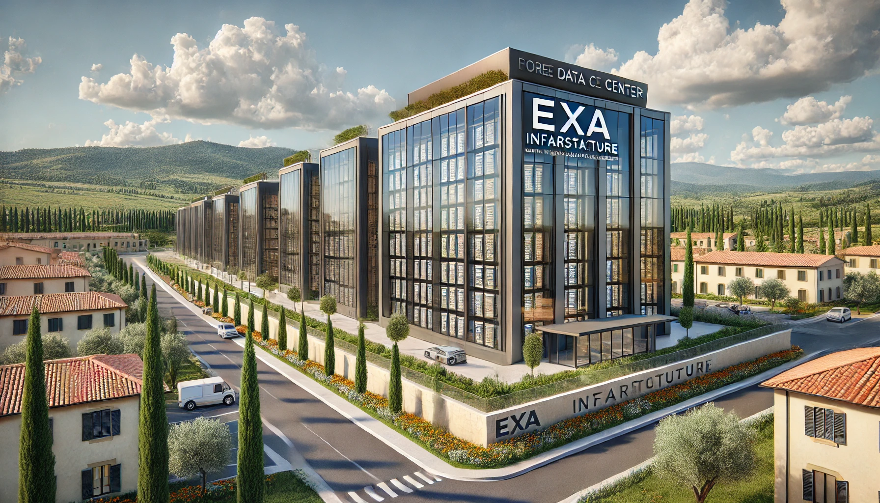 Florence Data Centers Exa Infrastructure - Центр обработки данных EXA во Флоренции расположен по адресу ViaPonte A. Gigoli, Османноро, 50019, Италия, и находится под управлением EXA Infrastructure, крупного поставщика цифровой инфраструктуры с